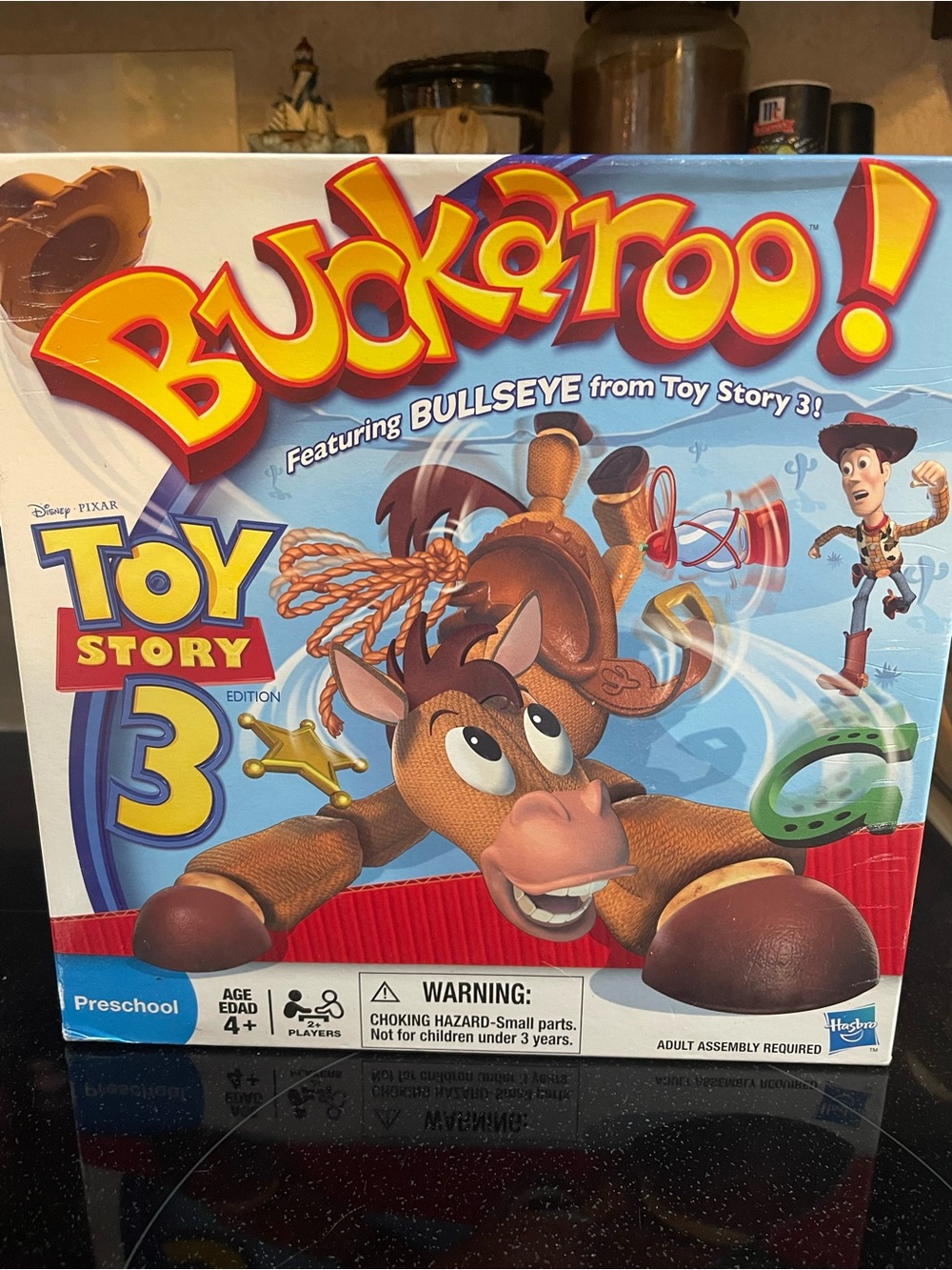 2009 Toy Story 3 Buckaroo Game by Milton Bradley Complete Great Condition